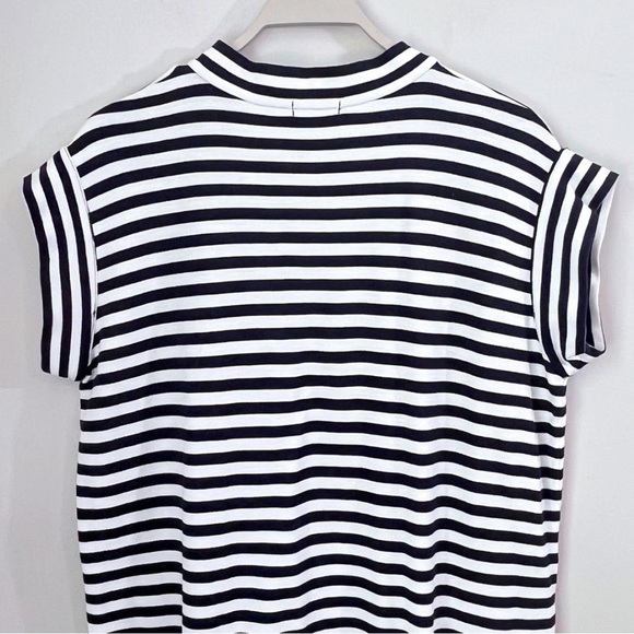 ATM Anthony Thomas Mellilo Pima Stripe Shift Dress - Picture 5 of 14